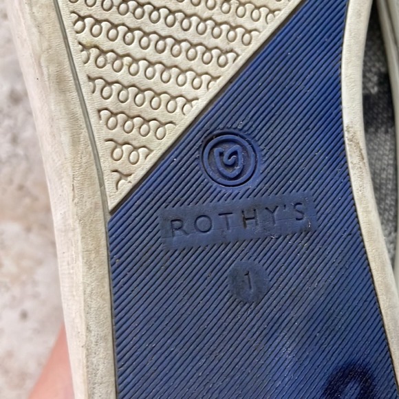 Rothy’s The Kids Sneaker Grey Camo - Picture 11 of 15